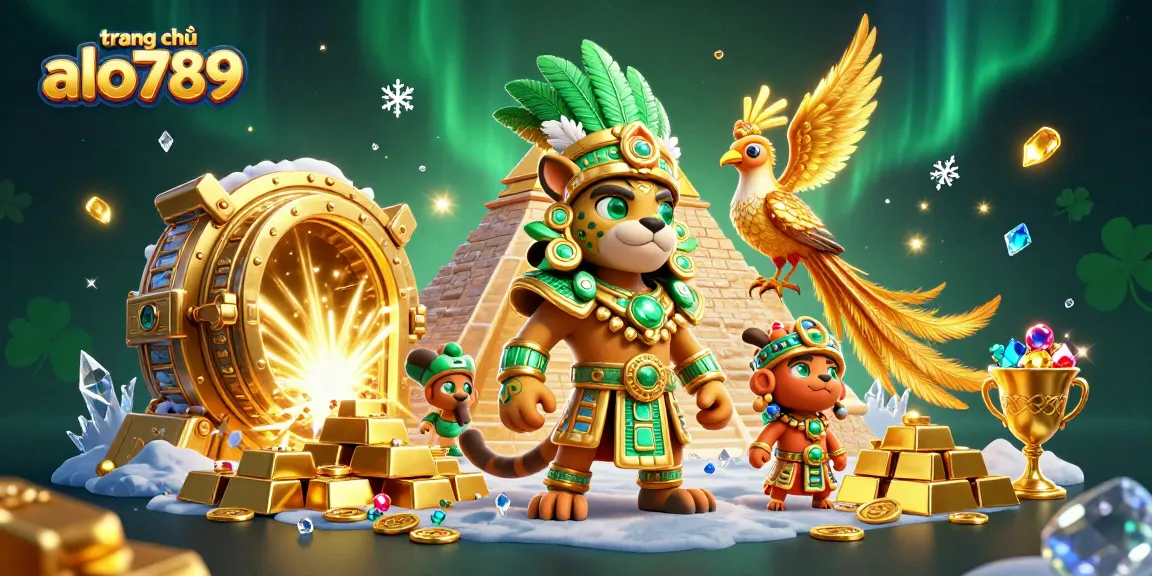 Experience the thrilling action at trang chủ alo789 with dynamic golden casino treasures and vibrant characters.